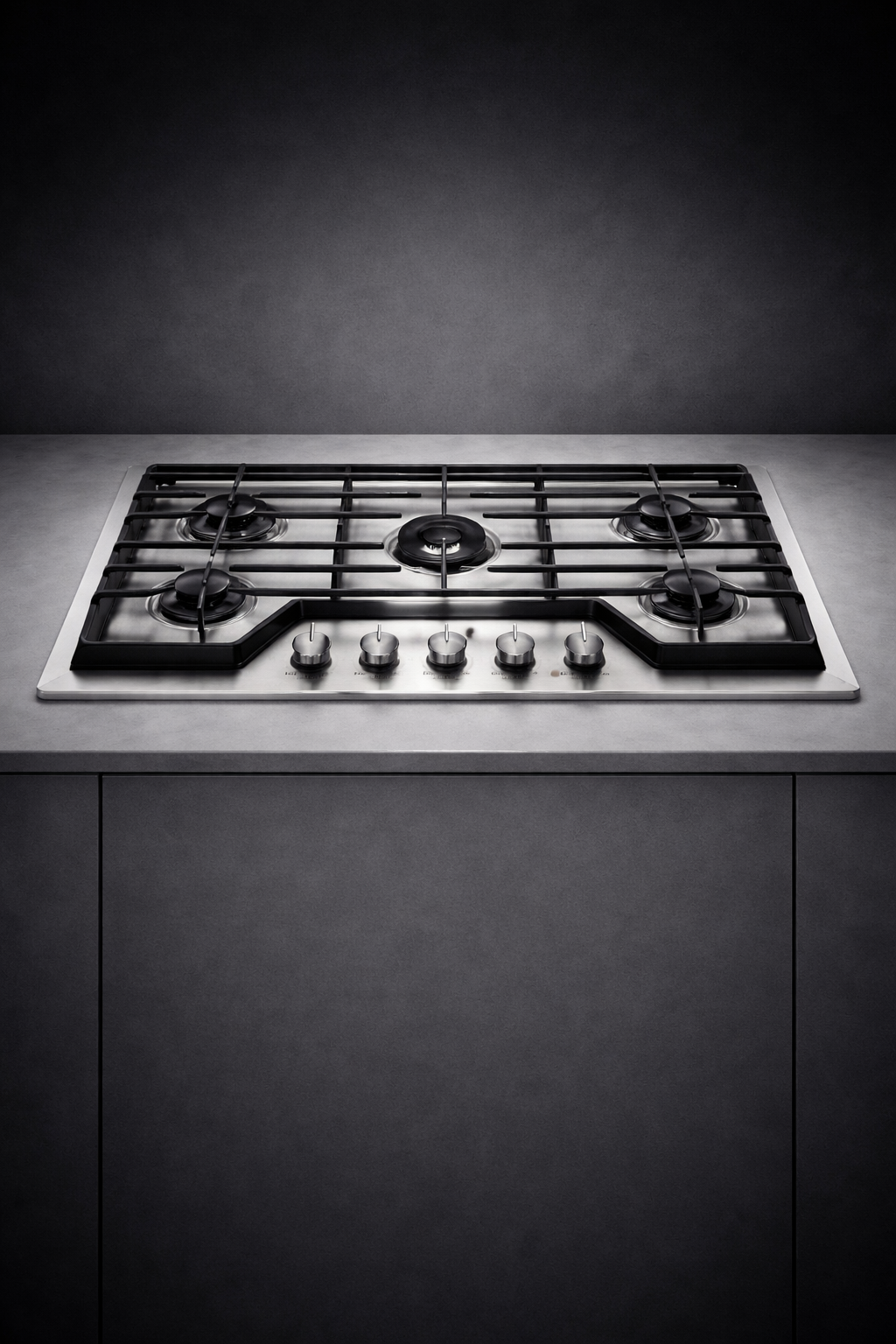 Cubierta a Gas Acero Whirlpool 76 cm