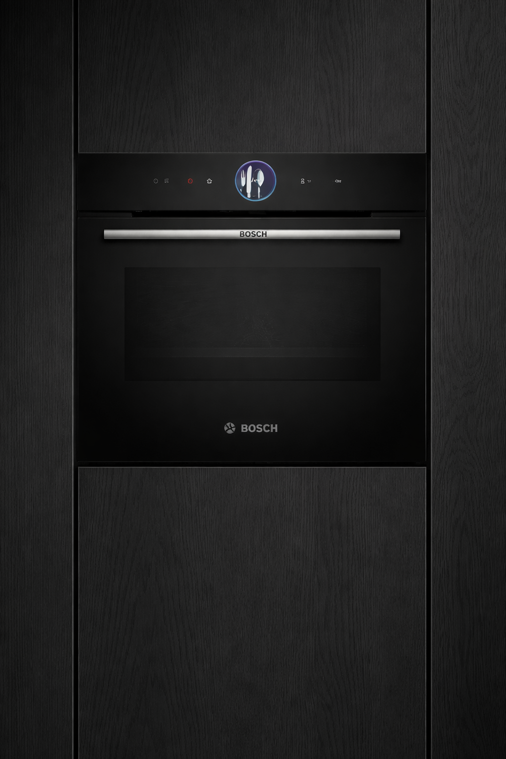 Horno combi microondas Bosch compacto 60 cms - Serie 8 Black