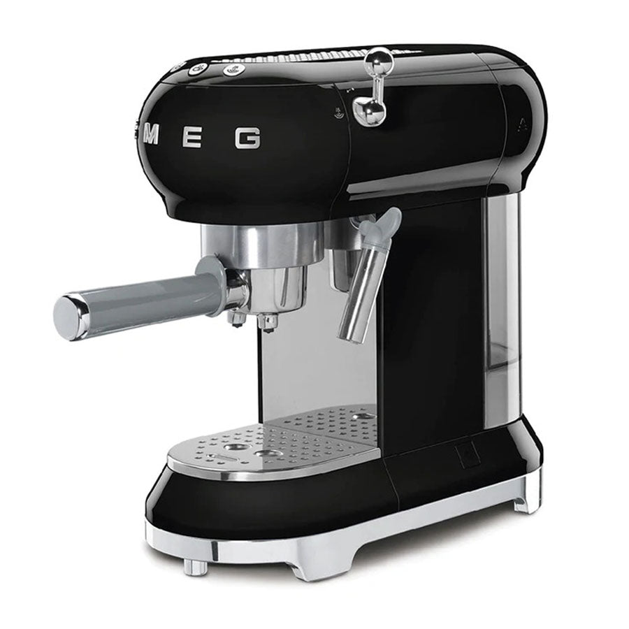 Máquina Espresso Retro Smeg Negra