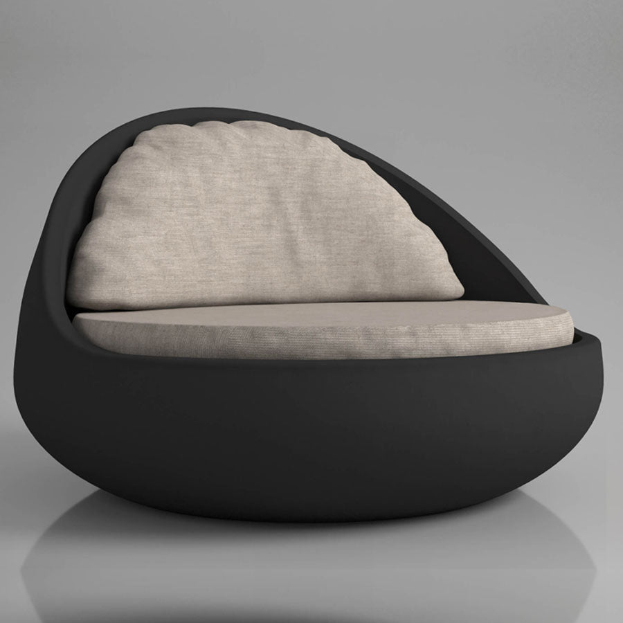 Colección Pietra: Poltrona - Moon, Carbón