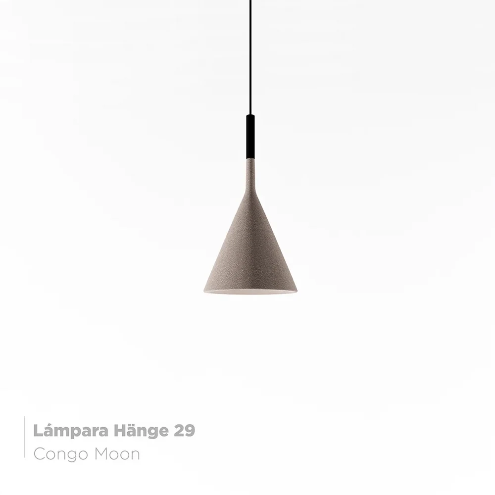 Lámpara Colgante Hänge Cono Grande Inkelt