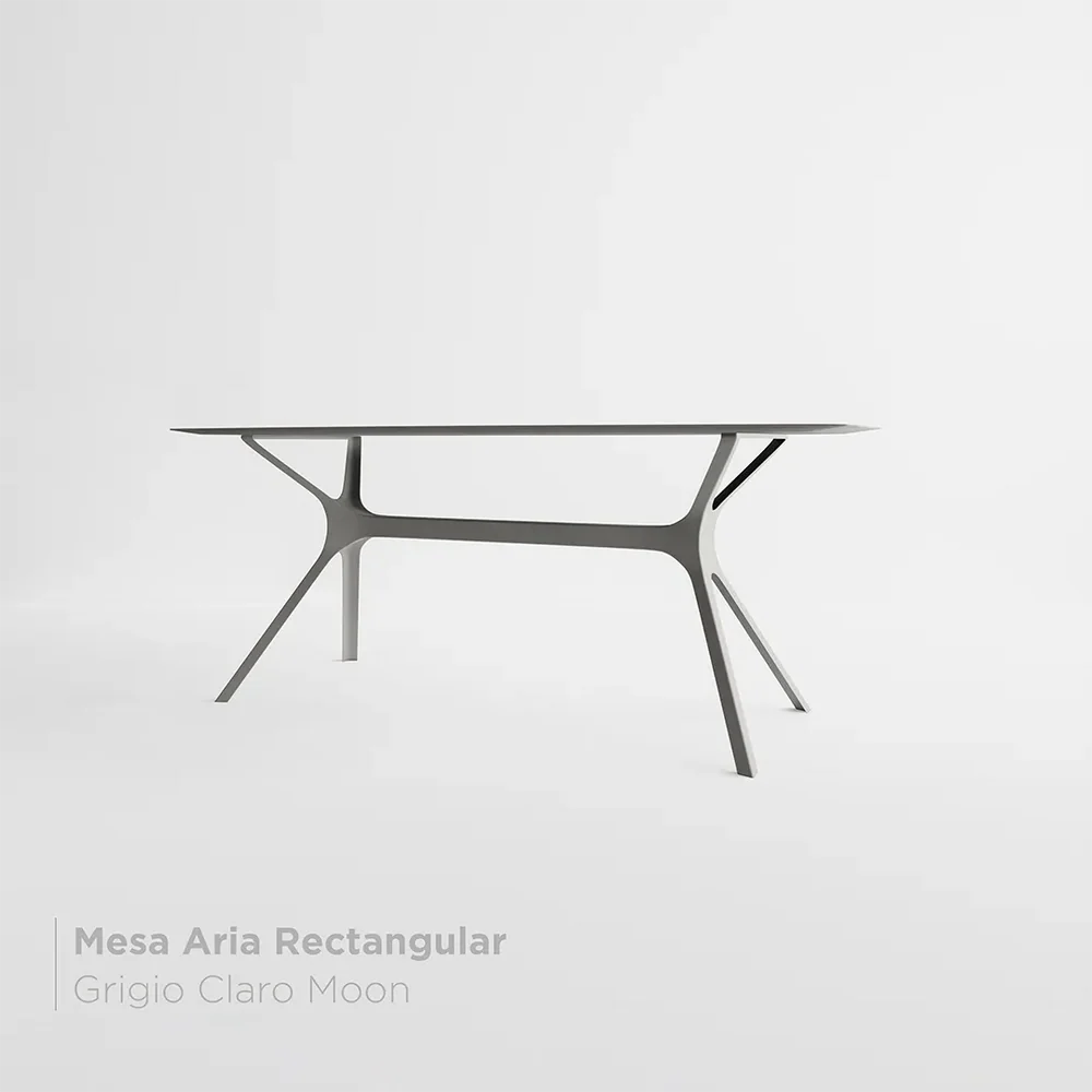 Mesa Aria Rectangular Inkelt